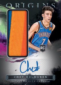 ROOKIE JERSEY AUTOGRAPHS BLACK, Chet Holmgren
