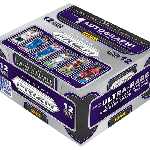 2022-23 Panini Prizm Premier League 1st Off The Line Soccer Hobby Box