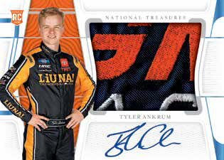 ROOKIE PATCH AUTOGRAPHS HOLO PLATINUM BLUE, Tyler Ankrum