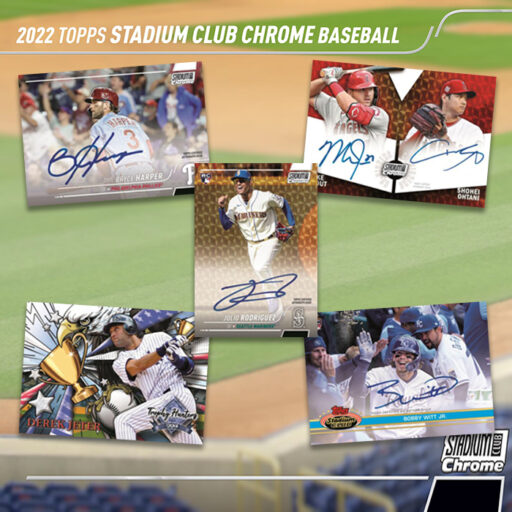 2022 Topps Stadium Club Chrome Baseball Hobby Box