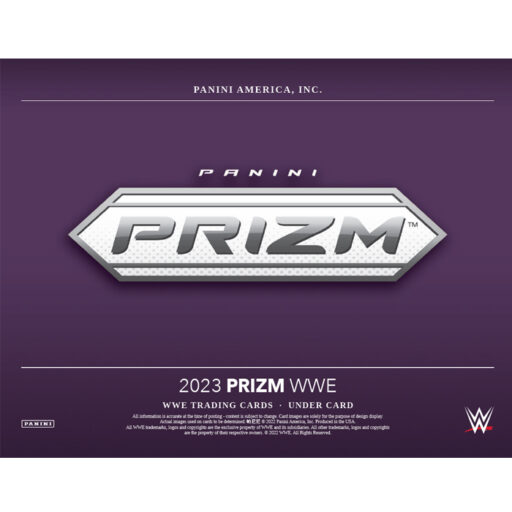 2023 Panini Prizm Under Card WWE Hobby Box