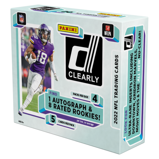 2022 Panini Clearly Donruss Football Hobby Box
