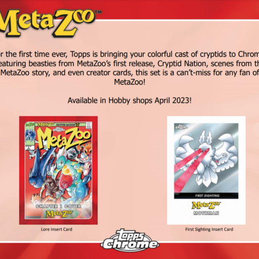 2022 Topps Chrome MetaZoo Hobby Box