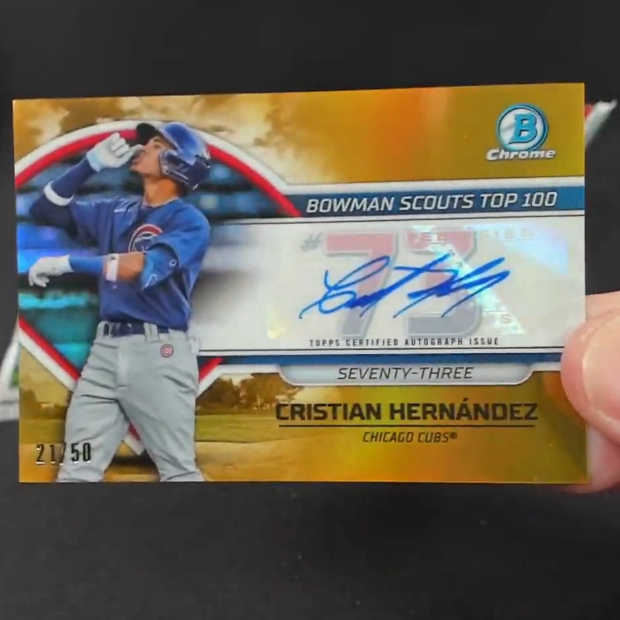 2023 Bowman Baseball 3