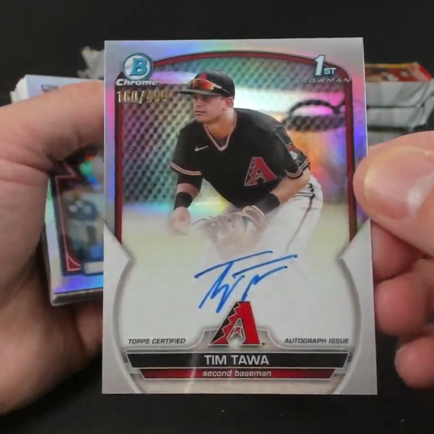 Chrome Prospect Autographs Purple