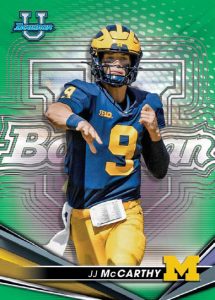 Base Set – Green Refractor, JJ McCarthy