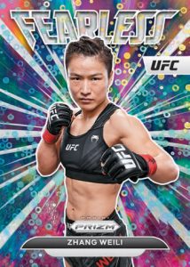 2023 Panini Prizm Under Card UFC - FEARLESS PRIZMS UNDER CARD, Zhang Weili