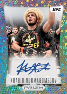 THROWBACK SIGNATURES PRIZMS UNDER CARD, Khabib Nurmagomedov