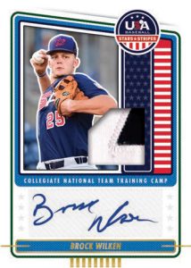 COLLEGIATE NATIONAL TEAM TRAINING CAMP SIGNATURES MATERIALS PRIME