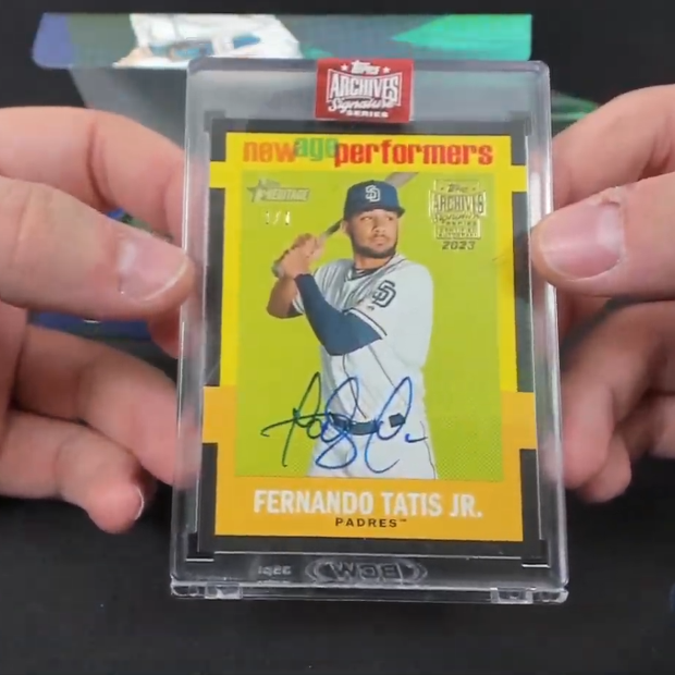2023 Topps Archives Signature Series Active Player 3