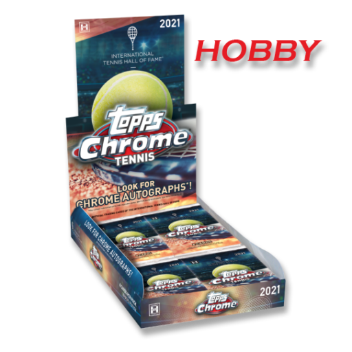 2021 Topps Chrome Tennis Hobby Box
