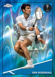 Base Set - Blue RayWave Refractor, Ken Rosewall