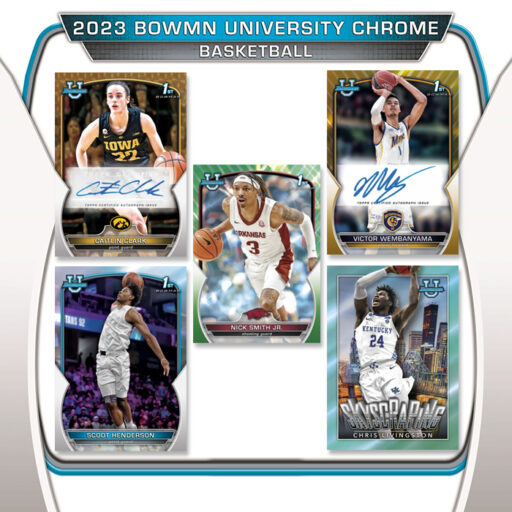 2022-23 Bowman University Chrome Basketball Hobby Box