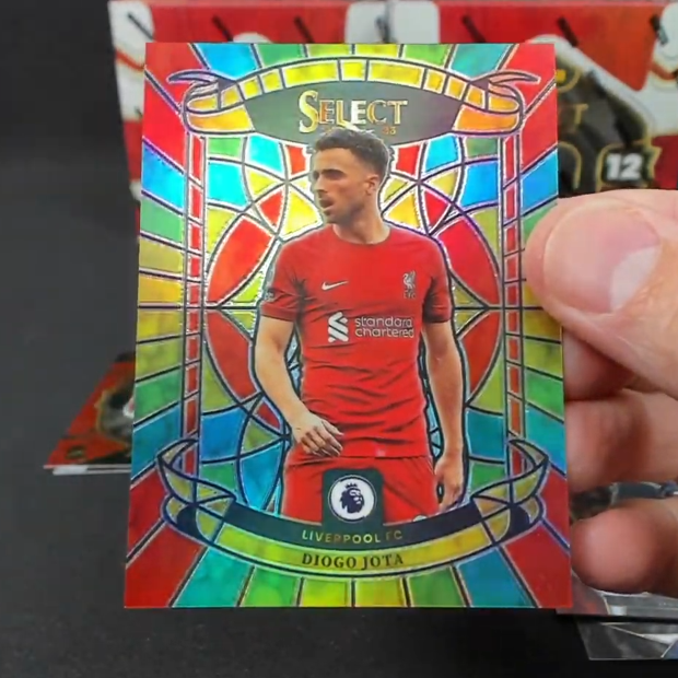 2023 Panini Select Premier League Alejandro Garnacho Mezzanine Purple