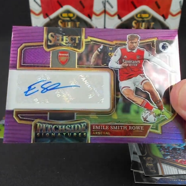 2023 Panini Select Premier League Alejandro Garnacho Mezzanine Purple