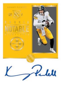 ROOKIE NOTABLE SIGNATURES GOLD, Kenneth Pickett