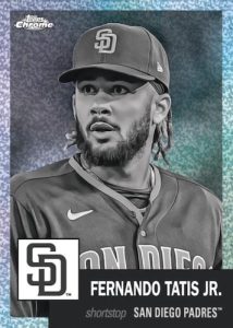 Black & White Mini-Diamond Refractor, Fernando Tatis Jr