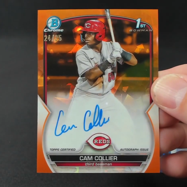 Sapphire Chrome Prospect Autographs