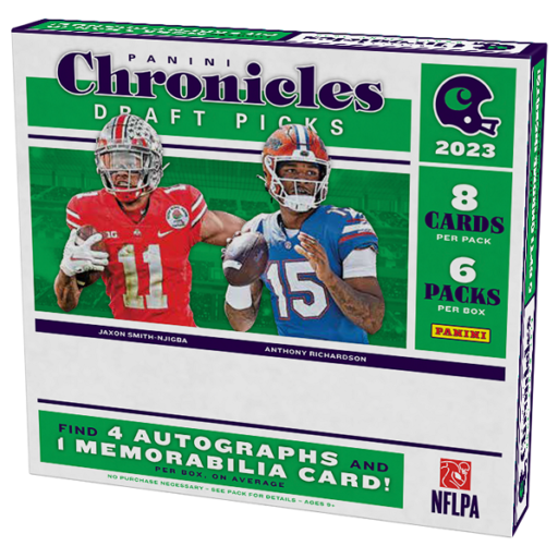 2023 Panini Chronicles Draft Picks Football Hobby Box