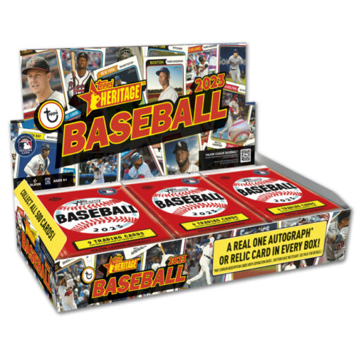 2023 Topps Heritage Baseball Hobby Box