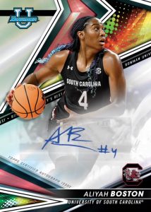 Best of 2022 Autograph Card, Aliyah Boston