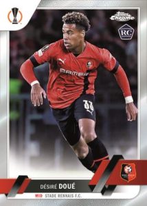 2022-23 Topps UEFA Club Competitions Chrome Hobby Soccer - Base Card, Desire Dove