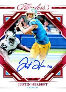 Flawless Frame Signatures Ruby Justin Herbert