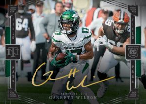 ROOKIE SIGNATURES FIELD PASS BLACK, Garrett Wilson