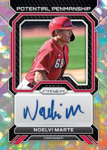 POTENTIAL PENMANSHIP PRIZM ICE, Noelvi Marte