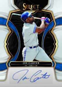 Signatures Silver Prizm Joe Carter