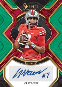 ROOKIE SIGNATURES GREEN PRIZM, CJ Stroud