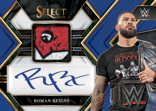 AUTOGRAPHED MEMORABILIA BLUE PRIZMS, Roman Reigns