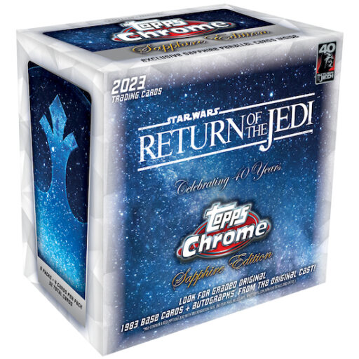 2023 Topps Chrome Sapphire Edition Star Wars Return of the Jedi Hobby Box