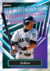 2023 Topps Finest Baseball - Finest Headliners, Ichiro