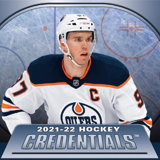 2021-22 Upper Deck Credentials Hockey Hobby Box