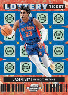 LOTTERY TICKET RED CRACKED ICE, Jaden Ivey