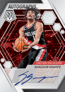 AUTOGRAPHS MOSAIC, Shaedon Sharpe