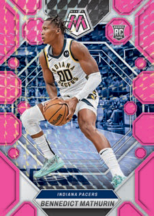 BASE ROOKIES MOSAIC PINK, Bennedict Mathurin