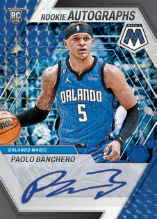 ROOKIE AUTOGRAPHS MOSAIC BLUE, Paolo Banchero