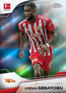 Base Card –Refractor, Jordan Siebatcheu