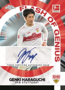 Flash of Genius Autograph Parallel, Genki Haraguchi