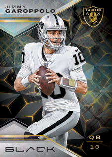 2023 Panini Black Football - BASE GOLD, Jimmy Garoppolo