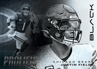 2023 Panini Black Football - PROLIFIC, Justin Fields
