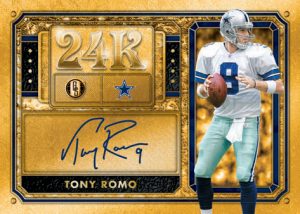 2023 Panini Gold Standard Football - 24K AUTOGRAPHS, Tony Romo