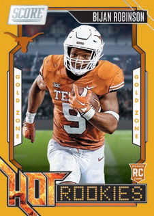 HOT ROOKIES GOLD ZONE, Bijan Robinson