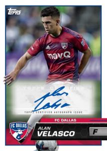 Base Card –Autograph Parallel, Alan Velasco