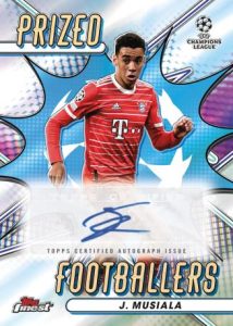 Prized Footballers Autograph, J. Musiala