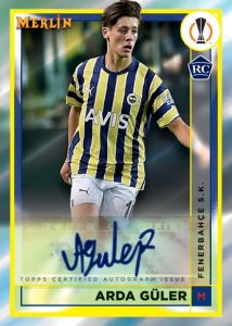Merlin Autograph Card, Arda Guler