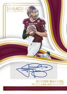 COLLEGE GREAT SIGNATURES GOLD, Johnny Manziel