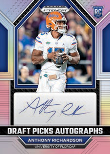 DRAFT PICKS AUTOGRAPHS SILVER, Anthony Richardson